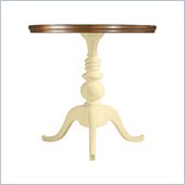 Stanley Furniture Coastal Living Cottage Beachcomber Pedestal Table with Boardwalk Top in Lemon Twist