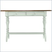 Stanley Furniture Coastal Living Cottage Console Table with Boardwalk Top in Morning Sky