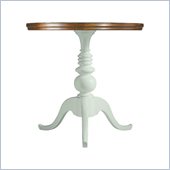 Stanley Furniture Coastal Living Cottage Beachcomber Pedestal Table with Boardwalk Top in Morning Sky