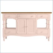 Stanley Furniture Coastal Living Cottage Buffet with Boardwalk Top in Conch