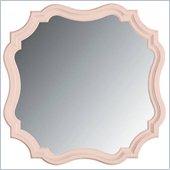 Stanley Furniture Coastal Living Cottage Piecrust Mirror in Conch