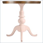 Stanley Furniture Coastal Living Cottage Beachcomber Pedestal Table with Boardwalk Top in Conch