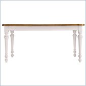 Stanley Furniture Coastal Living Cottage Rectangular Leg Table with Boardwalk Top in Twilight