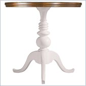 Stanley Furniture Coastal Living Cottage Beachcomber Pedestal Table with Boardwalk Top in Twilight