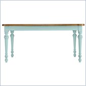 Stanley Furniture Coastal Living Cottage Rectangular Leg Table with Boardwalk Top in Sea Mist