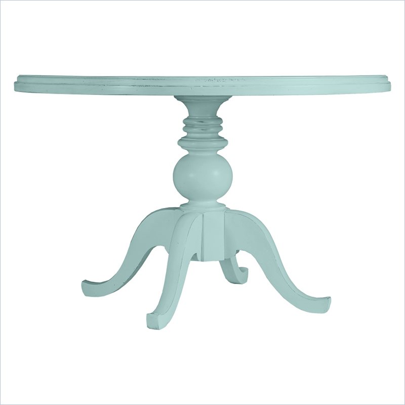 Stanley Furniture Coastal Living Cottage 48 Round Pedestal Table in Sea Mist