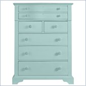 Stanley Furniture Coastal Living Cottage 7 Drawer Chest in Sea Mist