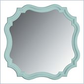 Stanley Furniture Coastal Living Cottage Piecrust Mirror in Sea Mist