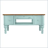 Stanley Furniture Coastal Living Cottage Storage Cocktail with Boardwalk Top in Sea Mist