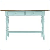 Stanley Furniture Coastal Living Cottage Console Table with Boardwalk Top in Sea Mist