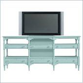 Stanley Furniture Coastal Living Cottage Reunion Console in Sea Mist