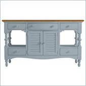 Stanley Furniture Coastal Living Cottage Buffet with Boardwalk Top in High Tide