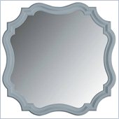 Stanley Furniture Coastal Living Cottage Piecrust Mirror in High Tide