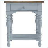 Stanley Furniture Coastal Living Cottage Lamp Table in High Tide