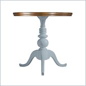 Stanley Furniture Coastal Living Cottage Beachcomber Pedestal Table with Boardwalk Top in High Tide