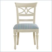 Stanley Furniture Coastal Living Cottage Sea Watch Side Chair in Shell
