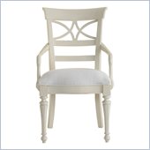 Stanley Furniture Coastal Living Cottage Sea Watch Arm Chair in Shell