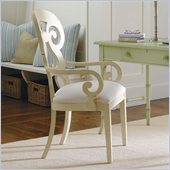 Stanley Furniture Coastal Living Cottage Wayfarer Arm Chair in Shell