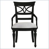 Stanley Furniture Coastal Living Cottage Sea Watch Arm Chair in Deepwater