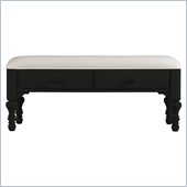 Stanley Furniture Coastal Living Cottage Bed End Bench in Deepwater