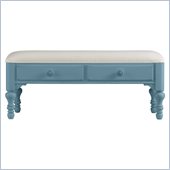 Stanley Furniture Coastal Living Cottage Bed End Bench in Wave
