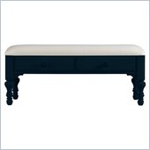 Stanley Furniture Coastal Living Cottage Bed End Bench in Navy