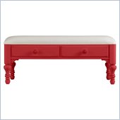 Stanley Furniture Coastal Living Cottage Bed End Bench in Beach Cruiser