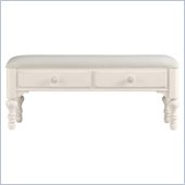 Stanley Furniture Coastal Living Cottage Bed End Bench in Sand Dollar