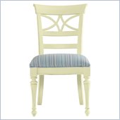 Stanley Furniture Coastal Living Cottage Sea Watch Side Chair in Sea Grass