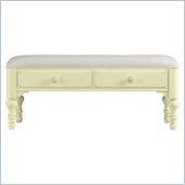 Stanley Furniture Coastal Living Cottage Bed End Bench in Sea Grass