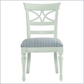 Stanley Furniture Coastal Living Cottage Sea Watch Side Chair in Morning Sky