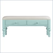 Stanley Furniture Coastal Living Cottage Bed End Bench in Sea Mist