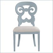 Stanley Furniture Coastal Living Cottage Wayfarer Side Chair in High Tide
