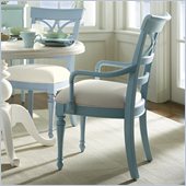 Stanley Furniture Coastal Living Cottage Sea Watch Arm Chair in High Tide
