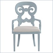 Stanley Furniture Coastal Living Cottage Wayfarer Arm Chair in High Tide