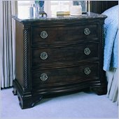 Stanley Furniture Estate Marble Top Maple Bachelor's Chest in Lightly Distressed Finish