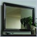 Stanley Furniture American Modern Maple Rectangular Mirror in Rich Merlot