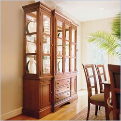 Stanley Furniture American View Cherry China Cabinet