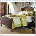 Stanley Furniture Sunset Key Water's Edge Woven Panel Bed in Mahogany Run Finish