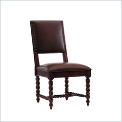 Stanley Furniture Montecito Maple Barley Twist Leg Side Chair