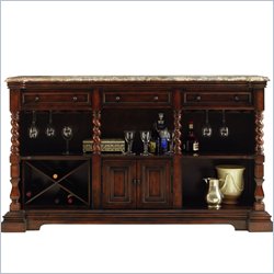 Stanley Furniture Montecito Birch El Charro Bar with Marble Top