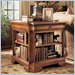 Stanley Furniture Provincia Birch Square Bookcase Table in Golden Distressed Finish