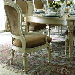Stanley Furniture Serafina Upholstered Oval Back Arm Chair