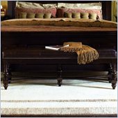 Stanley Furniture Toluca Lake Maple Bed End Bench in Dark Espresso