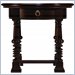 Stanley Furniture Toluca Lake Maple Round End Table in Dark Espresso