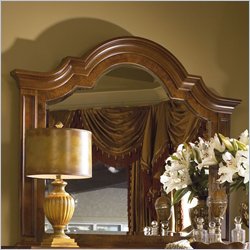 Stanley Furniture Tre Venti Oak Grande Palazzo Mirror in Caramel