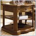 Stanley Furniture Tre Venti Oak End Table in Caramel