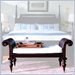 Stanley Furniture Barbados Mahogany Bed End Bench with Cane