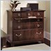 Stanley Furniture Beau Nouveau Walnut 5 Drawer Lateral Wood File Storage Cabinet in Espresso