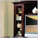 Stanley Furniture Beau Nouveau Walnut Left Theatre Cabinet in Espresso